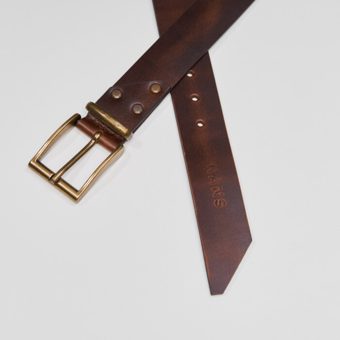 Ремень pull up Dark Brown