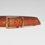 Ремень pull up Cognac