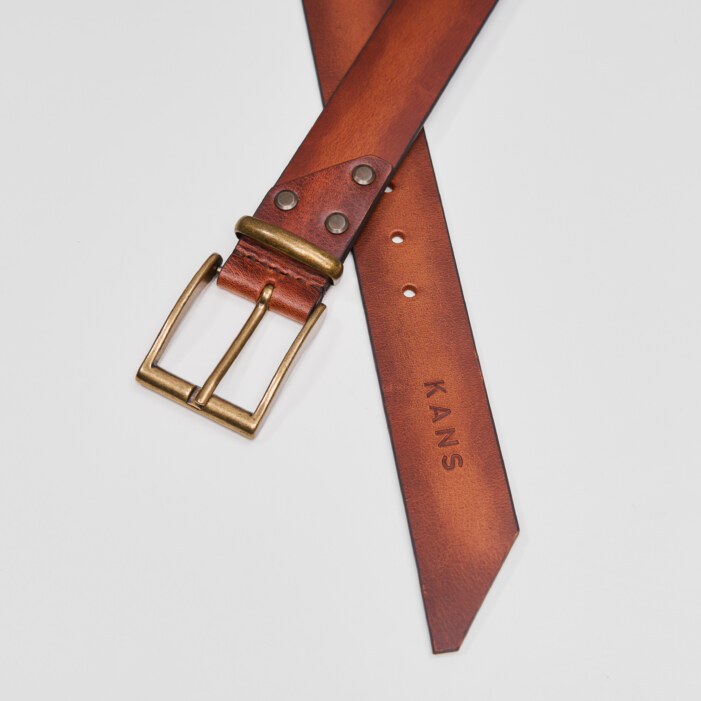 Ремень pull up Cognac