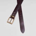 Ремень брючный Premium Dark Brown